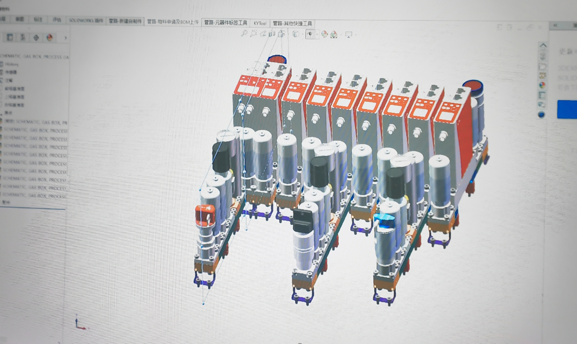 超潔凈氣體傳輸柜設計技術